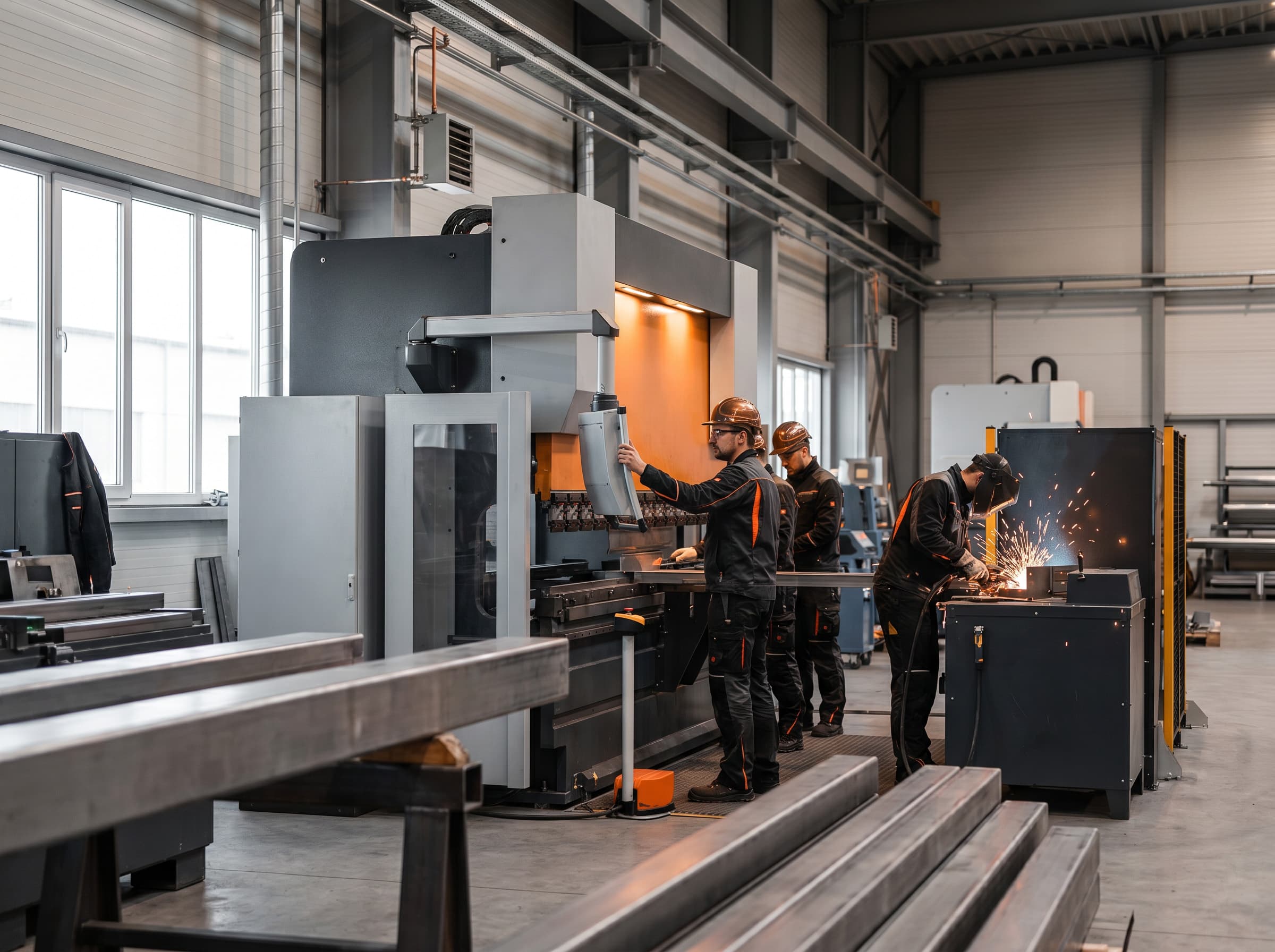 Kapos Atlas attachment in use — robust steel construction for demanding applications