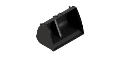 High tip bucket (for lightweight materials)