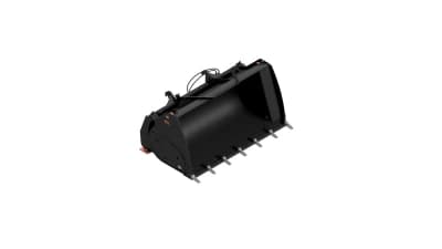 High-tip heavy duty bucket