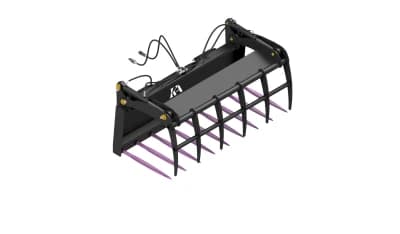 Manure Fork with grapple